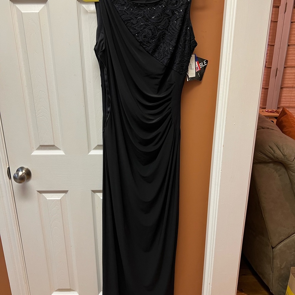 R&M Richards Evening Black Dress